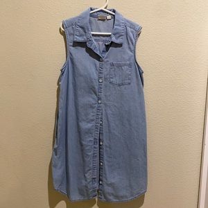KIDS DENIM T-SHIRT DRESS